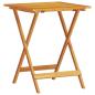 Preview: Klapp Bistro Set 3 stk. Braun Massivholz Akazie