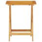 Preview: Klapp Bistro Set 3 stk. Braun Massivholz Akazie