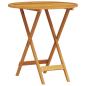 Preview: Klapp Bistro Set 3 stk. Braun Massivholz Akazie