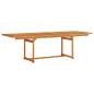 Preview: Garten Essgruppe 9 pcs Braun Massivholz Akazie