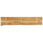 Preview: Tischplatte mit Baumkante 180x40x3,8 cm Massivholz Mango