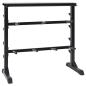 Preview: ARDEBO.de - Hantel Rack Schwarz 99 x 45 x 95,5 cm Pulverbeschichteter Stahl