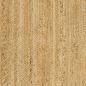 Preview: Bereichsteppich Grau 60 x 110 cm Jute