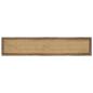 Preview: ARDEBO.de - Bereichsteppich Grau 80 x 400 cm Jute