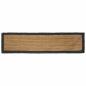 Preview: ARDEBO.de - Bereichsteppich Dunkelgrau 60 x 200 cm Jute