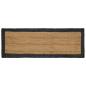 Preview: ARDEBO.de - Bereichsteppich Dunkelgrau 80 x 300 cm Jute