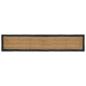 Preview: ARDEBO.de - Bereichsteppich Dunkelgrau 80 x 400 cm Jute