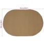 Preview: Bereichsteppiche Natur 100 x 152 cm Jute