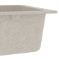 Preview: Küchen-Spüle Beige 76 x 48 x 30 cm Quarz und Harz