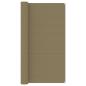 Preview: Zeltteppich 200x200 cm Taupe