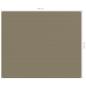 Preview: Zeltteppich 250x300 cm Taupe