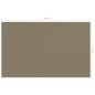 Preview: Zeltteppich 250x400 cm Taupe