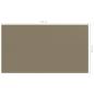 Preview: Zeltteppich 250x450 cm Taupe