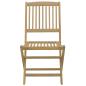 Preview: Klappst?hle, 6 St?ck, 48,5 x 57 x 90 cm, Massivholz Akazie