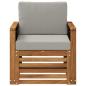 Preview: Outdoor Mittelsofa Natur