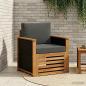 Preview: ARDEBO.de - Outdoor Mittelsofa Natur