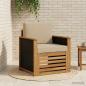 Preview: ARDEBO.de - Outdoor Mittelsofa Natur