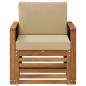 Preview: Outdoor Mittelsofa Natur