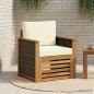 Preview: ARDEBO.de - Outdoor Mittelsofa Natur