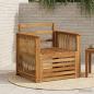 Preview: ARDEBO.de - Outdoor Mittelsofa Natur