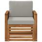 Preview: Outdoor Mittelsofa Natur