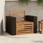 Preview: ARDEBO.de - Outdoor Mittelsofa Natur