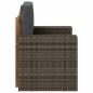 Preview: Outdoor Mittelsofa Massivholz Akazie Natur