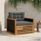 Preview: ARDEBO.de - Outdoor Mittelsofa Natur