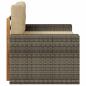 Preview: Outdoor Mittelsofa Massivholz Akazie Natur