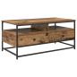 Preview: Couchtisch Altholz 100 x 51 x 45 cm Holzwerkstoff