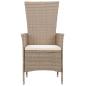 Preview: 5-tlg. Garten-Essgruppe Beige