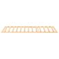 Preview: Bett-Lattenrost Braun 80 x 190 cm Massivholz Buche