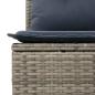 Preview: Garten-Sofa-Set mit Kissen 10 pcs Grau und Marineblau