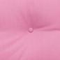 Preview: Rücken Kissen Rosa 100 x 24 x 50 cm Stoff