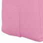 Preview: Rücken Kissen Rosa 100 x 24 x 50 cm Stoff