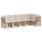 Preview: Gartensofa-set Poly-Rattan
