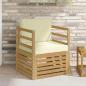Preview: ARDEBO.de - Outdoor-Sofagarnitur Polyester Weiß
