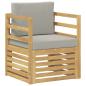 Preview: Outdoor-Sofagarnitur Polyester Weiß