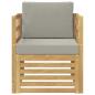 Preview: Outdoor-Sofagarnitur Polyester Weiß