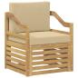 Preview: Outdoor-Sofagarnitur Polyester Weiß