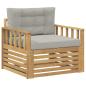 Preview: Outdoor-Sofa Polyester Weiß