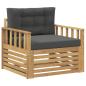 Preview: Outdoor-Sofa Polyester Weiß