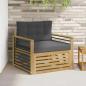 Preview: ARDEBO.de - Outdoor-Sofa Polyester Weiß