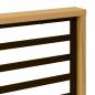 Preview: Outdoor-Sofa Polyester Weiß und Beige