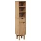 Preview: Badschrank OTTA 35x30x159 cm Massivholz Kiefer