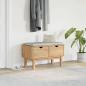 Preview: Flurbank OTTA 80x40x45 cm Massivholz Kiefer