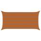 Preview: Sonnensegel Orange und Braun 4 x 2 m 100 % Polyester Oxford