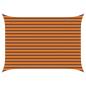 Preview: Sonnensegel Orange und Braun 3,5 x 2,5 m 100 % Polyester Oxford