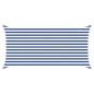 Preview: Sonnensegel Blau und Weiß 4 x 2 m 100 % Polyester Oxford