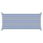 Preview: Sonnensegel Blau und Weiß 4,5 x 2 m 100 % Polyester Oxford
